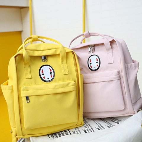 Contrast Color Backpack